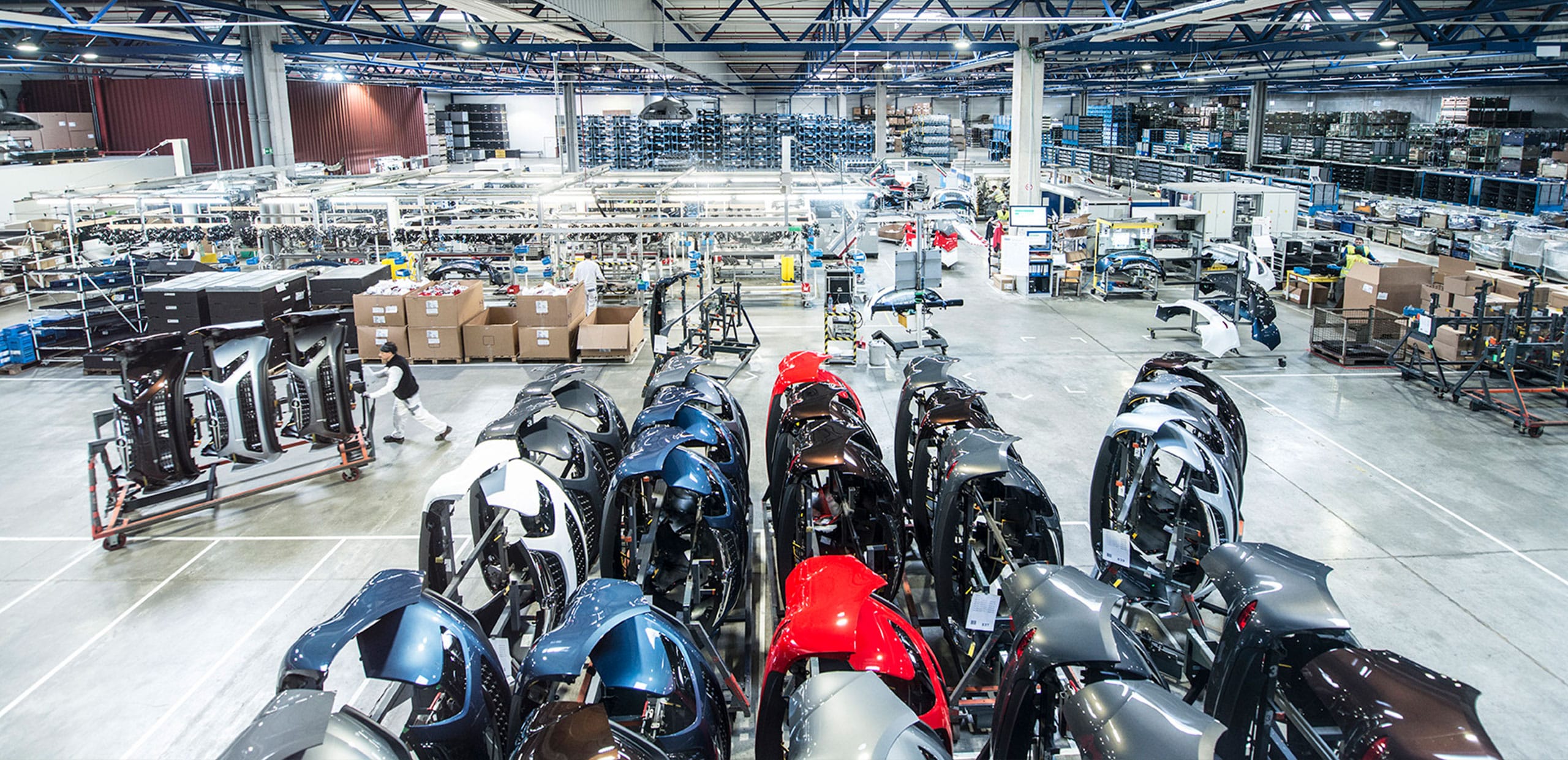 Automotive Logistik – Kotflügel